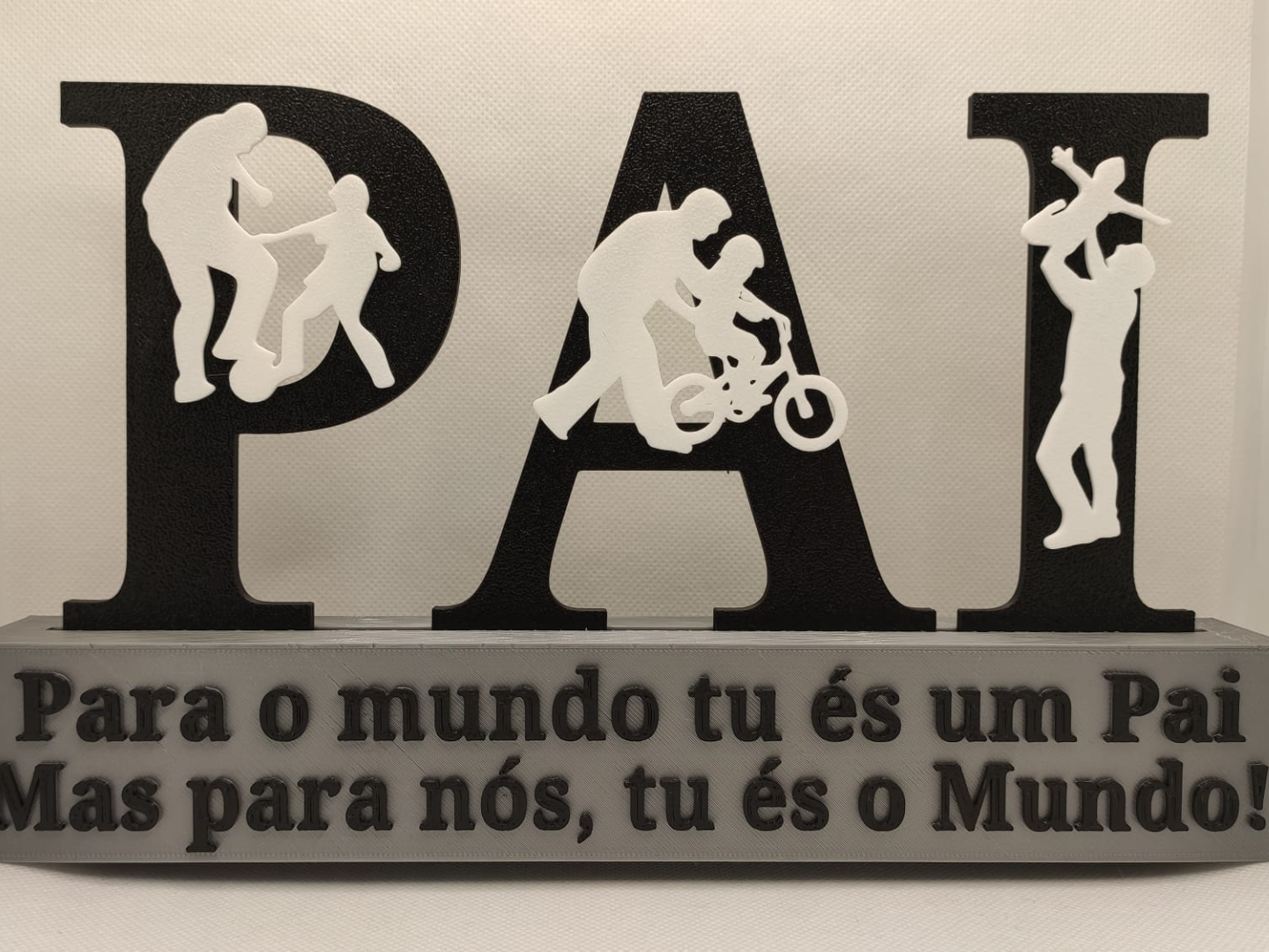Placa de Mesa Pai