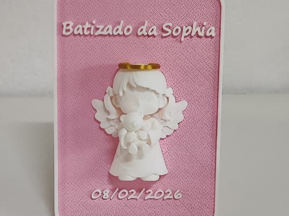 Anjinho Lembrancinha de Batizado