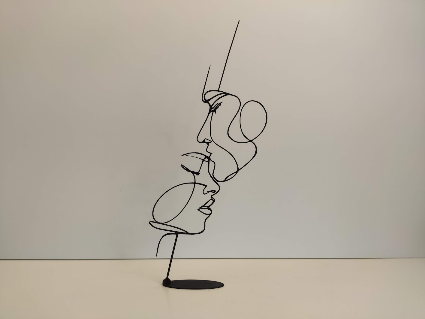 Decoração Abstrata - O Beijo