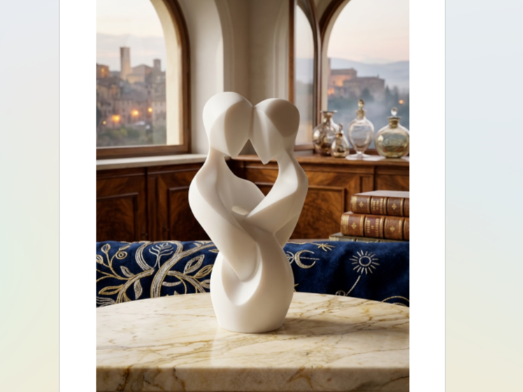 Escultura "Unidos pelo Amor"